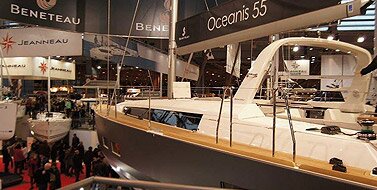 Oceanis 55 at the Paris Boat Show